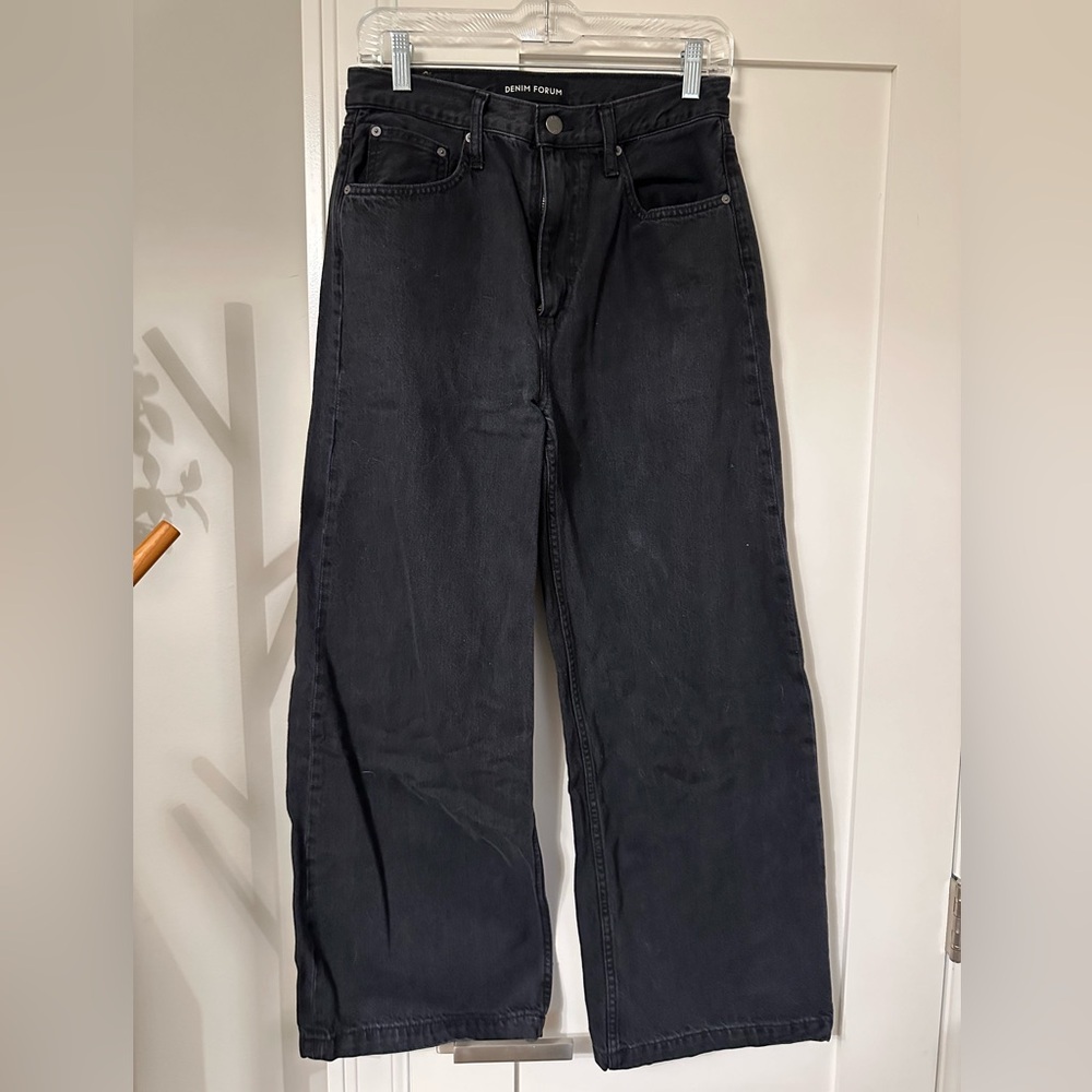 Denim Forum Wide Leg Jean